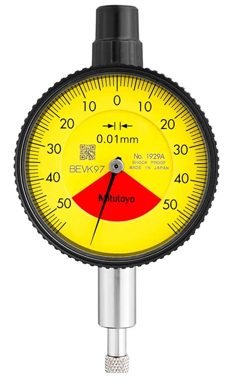 MITUTOYO Czujnik Zegarowy Jednoobrotowy 1mm 0 01mm Bez Ucha Sklep