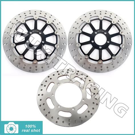 Full Set Round Front Rear Brake Disc Rotor For Kawasaki Vn Vn