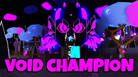 I GOT THE VOID CHAMPION SECRET PET IN Bubble Gum Haven YouTube