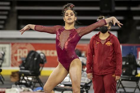 Iowa State Gymnastics Brittany Evans Flickr