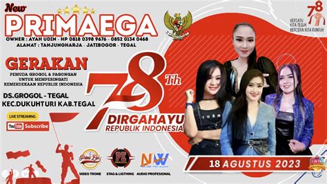 Live Streaming NEW PRIMAEGA Jum At 18 Agustus 2023 HUT RI KE 78 Ds