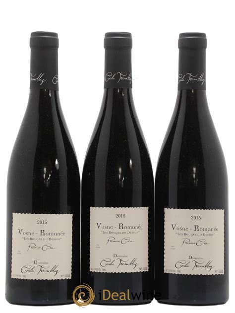 Buy Vosne Romanée 1er Cru Les Rouges Du Dessus Cécile Tremblay 2015