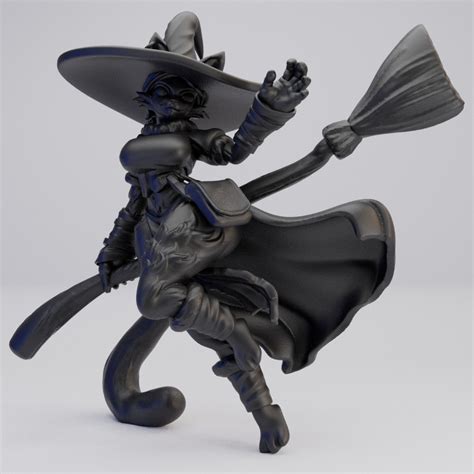 Hot Goblin 猫魔女ミニチュア ホットゴブリン TRPG フィギュア