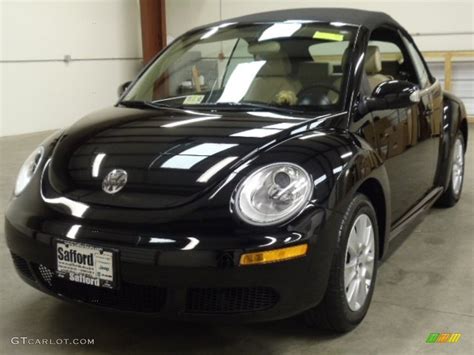 2008 Black Volkswagen New Beetle S Convertible 57095591 Photo 12