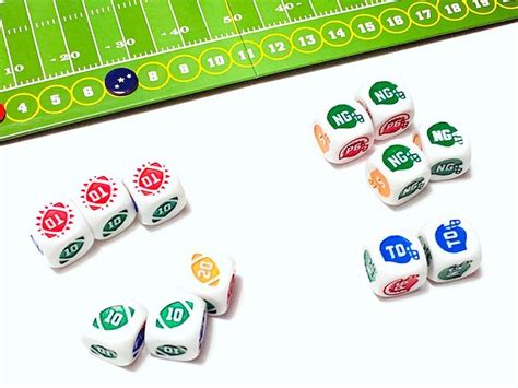 Sports Dice Football - The Family Gamers