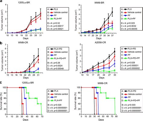 Combined Inhibition Of Mapk And Pak Pathways Significantly Inhibited Br