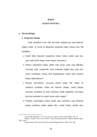 Bab Ii Kajian Pustaka PDF