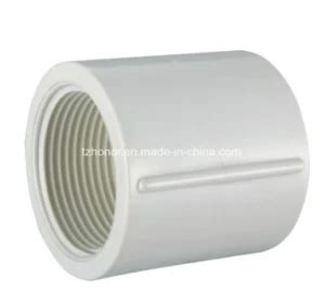 Pvc Female Coupling Adapter Adaptor Bs Thread Water Supply Pressure