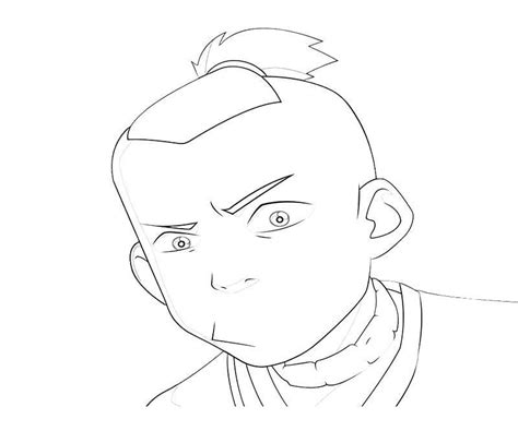 Avatar Sokka Coloring Pages Coloring Pages