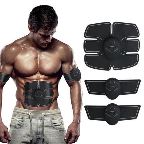 Пояс-миостимулятор EMS Trainer 3 в 1 для мышц пресса и рук Smart ...