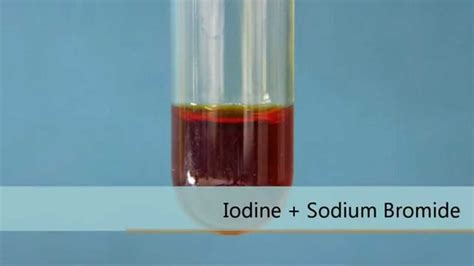 Iodine Sodium Bromide Youtube