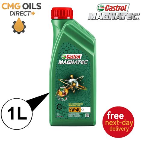 CASTROL MAGNATEC FULLY SYN 5W40 DUALOCK TECH ACEA C3 ENGINE OIL API SN