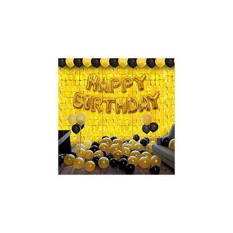 Party Propz Happy Birthday Banner Decoration Kit 32 Pcs Set For Husband