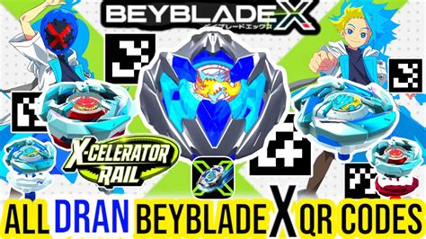 ALL DRAN BEYBLADE X QR CODES BEYBLADE X APP Hasbro Qr Codes 4K HD