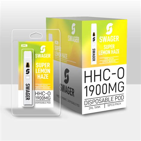 Swager Hhc O Super Lemon Haze 1900mg 2 Ml Vapes Held Cbd