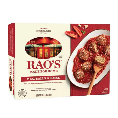 Rao's Frozen Meatballs & Sauce - Shop Entrees & sides at H-E-B