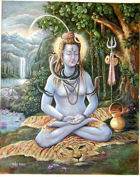 Lord Shiva Paintings Modern And Contemporary Paintings Of Shivalord