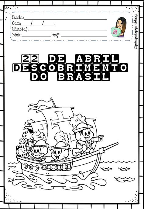 Somos O Psicopedagogiandoamente Atividades Descobrimento Do Brasil