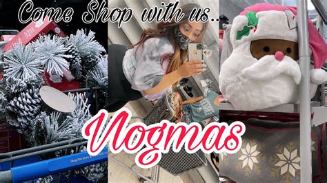 Vlogmas Marshalls Walmart Run Christmas Gift Ideas Christmas