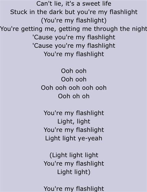 Jessie J lyrics- flashlight. Part 2