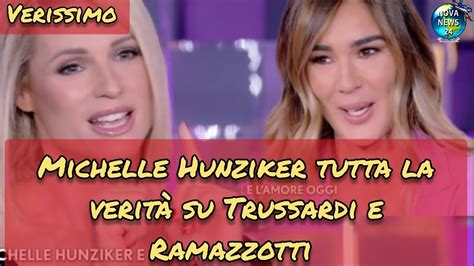 Verissimo Intervista Di Michelle Hunziker Che Ammette Solo Un Uomo