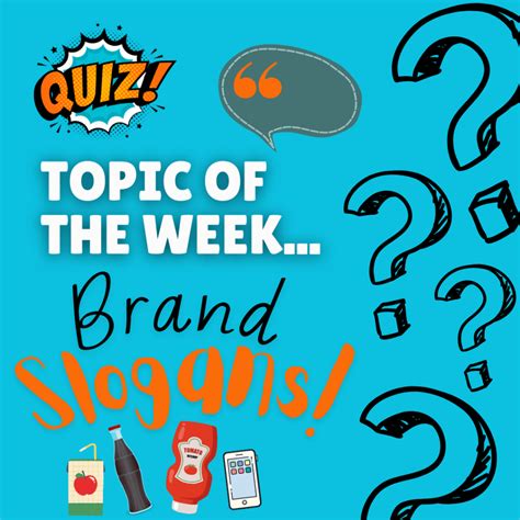 Brand Slogan (5 Questions) – Trivia Quiz UK – General Knowledge