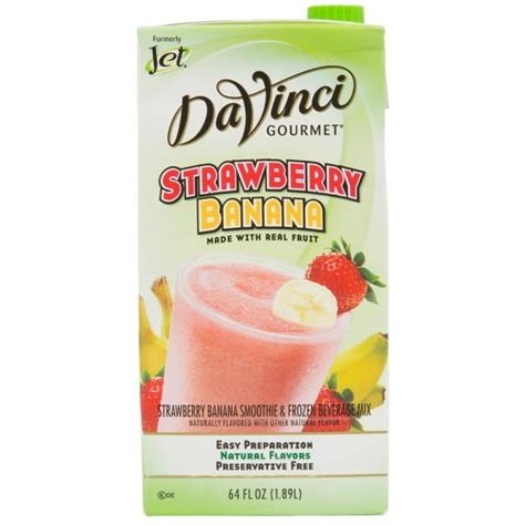 Strawberry Banana Smoothie Mix 64 Oz