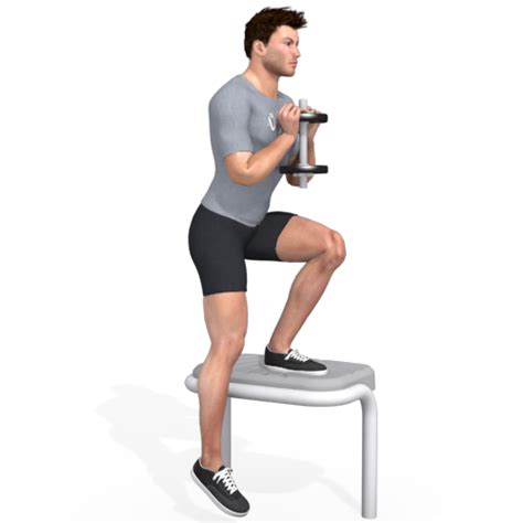 Dumbbells Goblet Single Leg Squat Video Exercise Guide