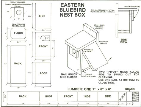 How to make a bluebird house from a single cedar picket | Bird house