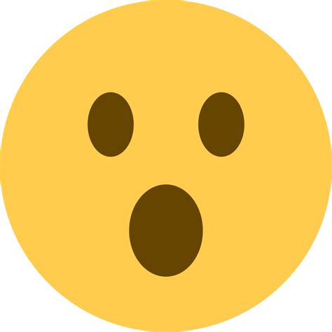 Gesicht Mit Offenem Mund Emoji