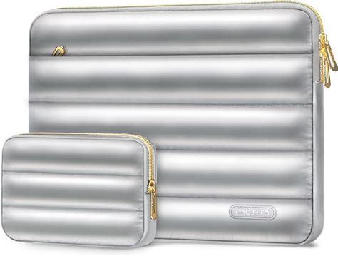 Amazon MOSISO Shiny Puffy Laptop Sleeve 13 14 Inch 13 3 Inch