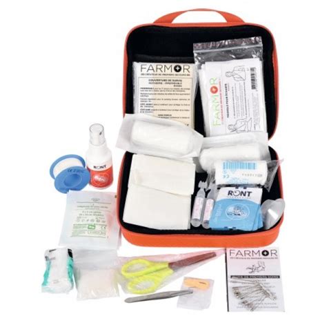 Trousse de secours Bâtiment 4 6 personnes FARMOR Bricozor