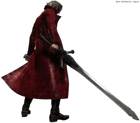 Devil May Cry 4 Early Dante Render Png By Vigoordesigns On Deviantart