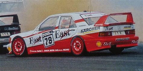 Mercedes Benz 190E 2 5 16 Evo 2 EAST 78 DTM 1991 Mb143 Ru