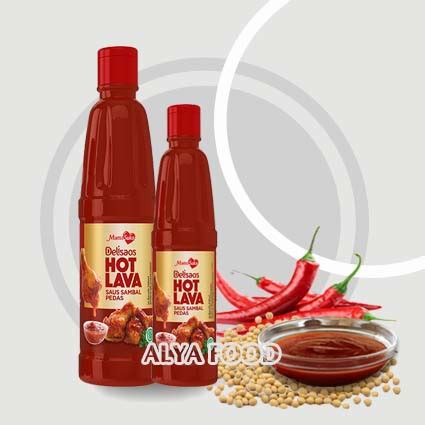 Jual Mamasuka Delisaos Hot Lava 130 Ml Saus Sambal Shopee Indonesia