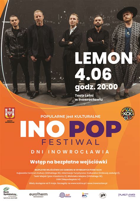 INO POP FESTIWAL 2022 Kujawskie Centrum Kultury w Inowrocławiu