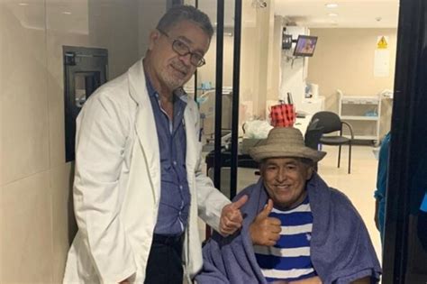 Difunden Una Foto De Gualberto Ibarreto Tras Varios Días De Salud