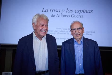 Felipe Gonz Lez Y Alfonso Guerra Juntos Contra La Ley De Amnist A