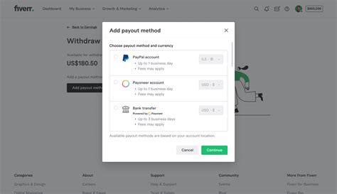 Withdraw Your Earnings Fiverr Help Center