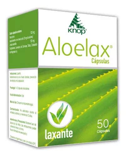 Laxante Aloelax R Pido Efectivo Y Natural C Psulas Sabor Sin Sabor