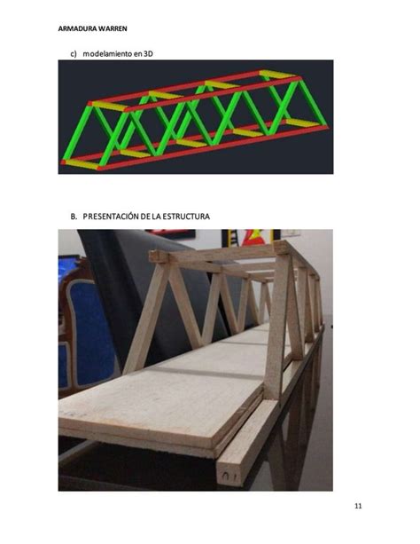 Analisis Aplicativo De Puente De Armadura Warren PDF