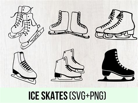 ICE SKATES SVG, Ice Skate, Roller Blades, Sport,image, Png Svg Files ...