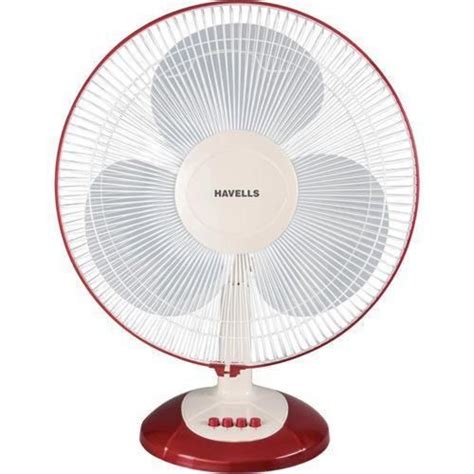 White Maroon Havells High Speed Table Fan At Best Price In New Delhi