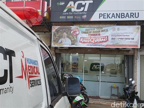 Izin Dicabut ACT Pekanbaru Hentikan Pengumpulan Donasi