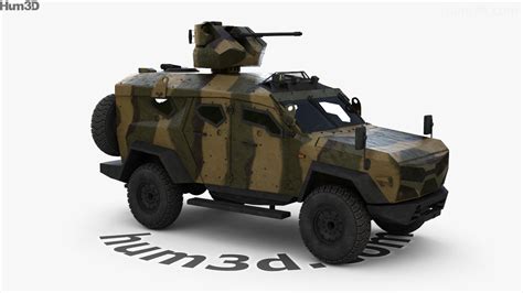 360 View Of Plasan SandCat M LPV 3D Model 3DModels Store