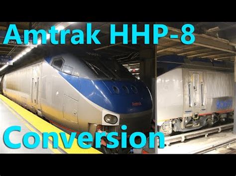 Amtrak HHP 8 Cab Control Car 90691 Ex 691 661 Conversion On Train 20