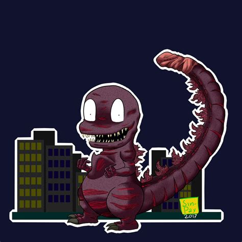 Chibi Shin Godzilla By Sin Pay On Deviantart