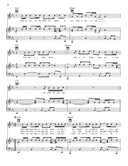 Dark Necessities By The Red Hot Chili Peppers Piano Vocal Guitar Digital Sheet Music