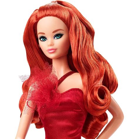 Кукла Барби 'Рождество-2022' (2022 Holiday Barbie), рыжая ...