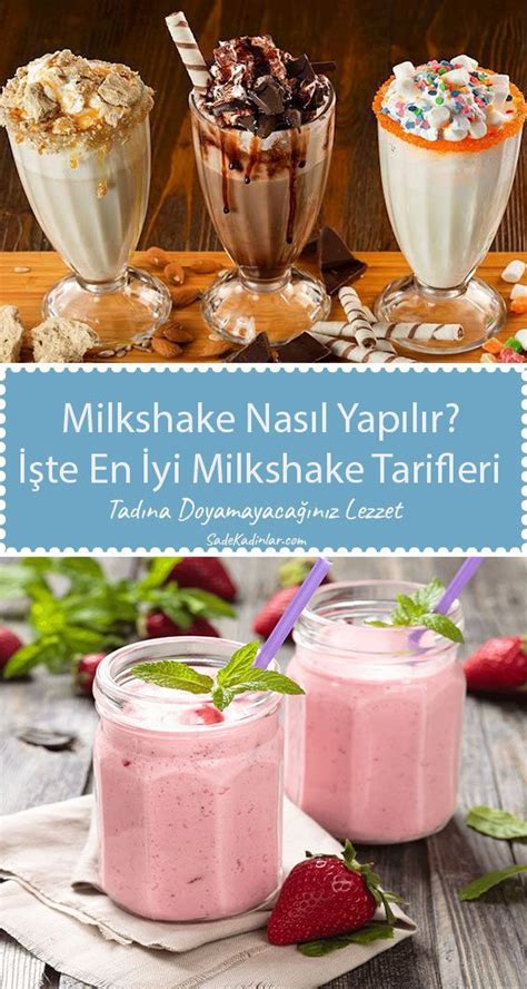 Evde Milkshake Nasıl Yapılır Bayan Kıyafet Kombinleri Milkshake